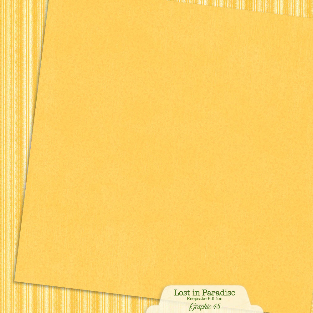 Graphic45 Lost in Paradise - Updated Keepsake Edition Preorder*