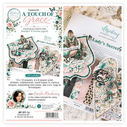 Mintay Creative Kit - A Touch of Grace KIT + TUTORIALS