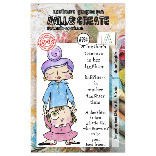 #934 - A7 Stamp Set - Mother Daughter