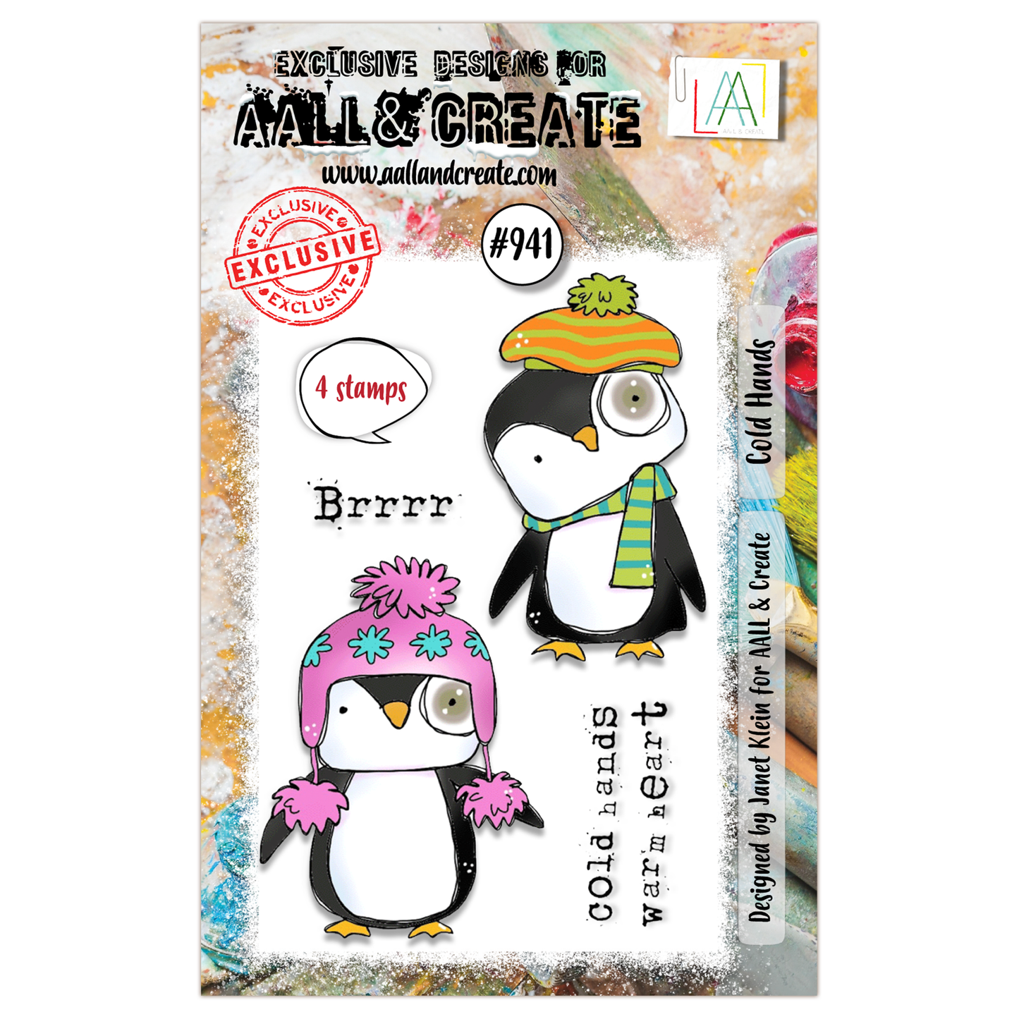 #941 - A7 Stamp Set - Cold Hands