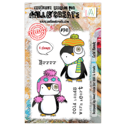 #941 - A7 Stamp Set - Cold Hands
