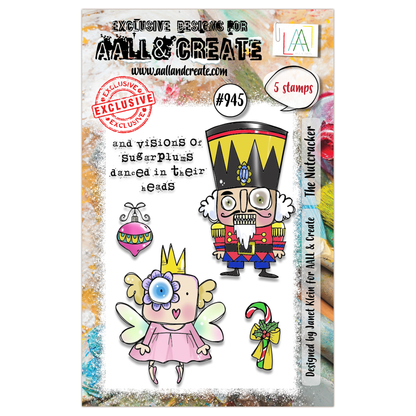 #945 - A7 Stamp Set - The Nutcracker