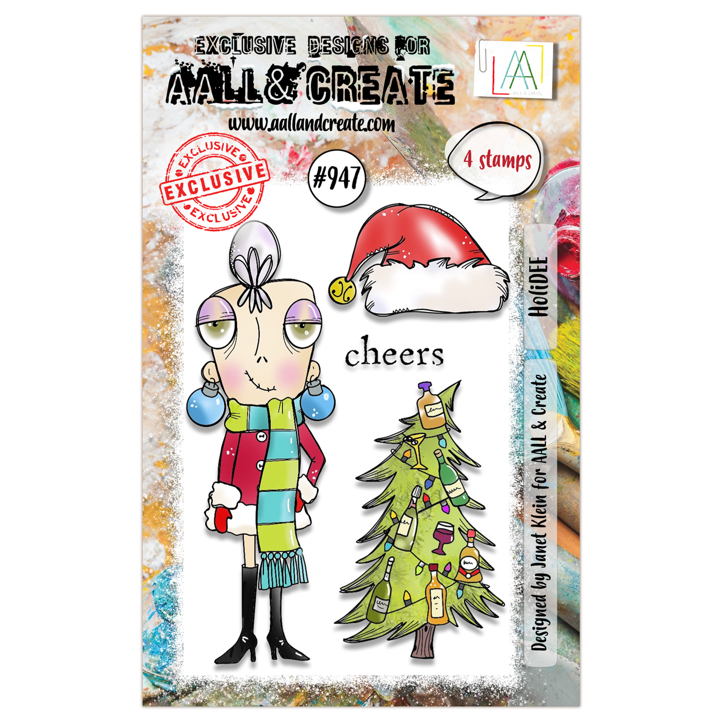 #947 - A7 Stamp Set - HoliDEE