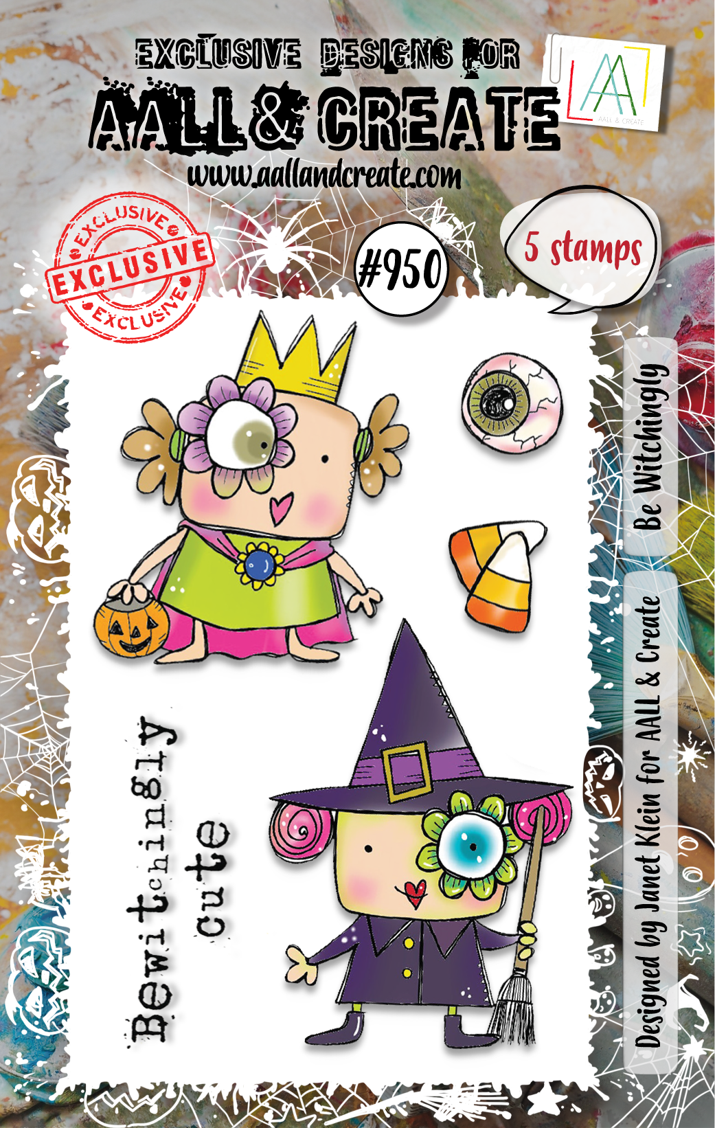 #950 - A7 Stamp Set - Be Witchingly