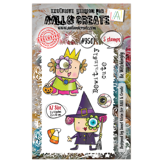 #950 - A7 Stamp Set - Be Witchingly