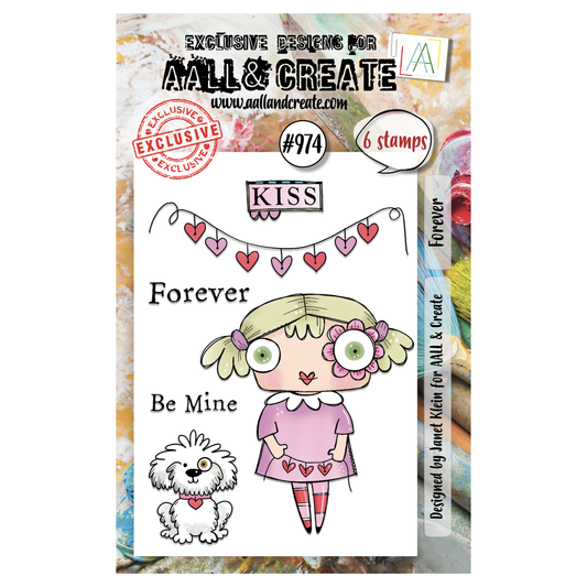 #974 - A7 Stamp Set - Forever