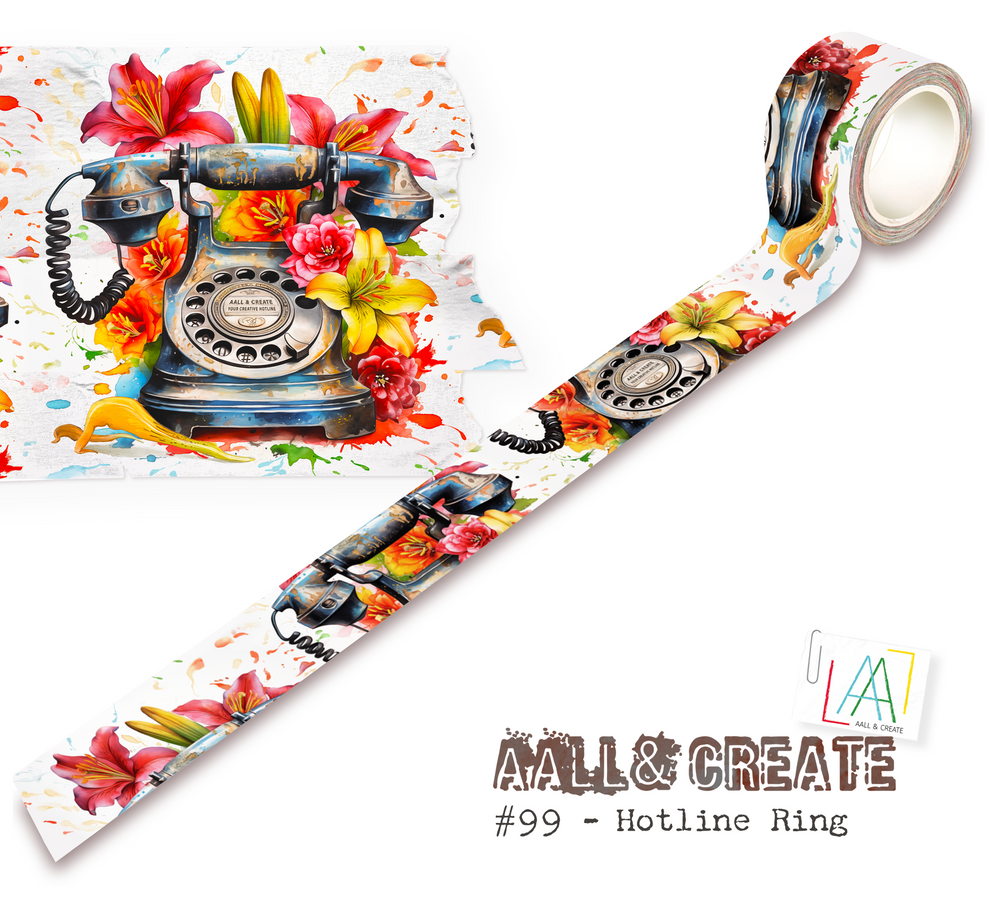 #99 - Washi Tape - Hotline Ring – AALL & Create