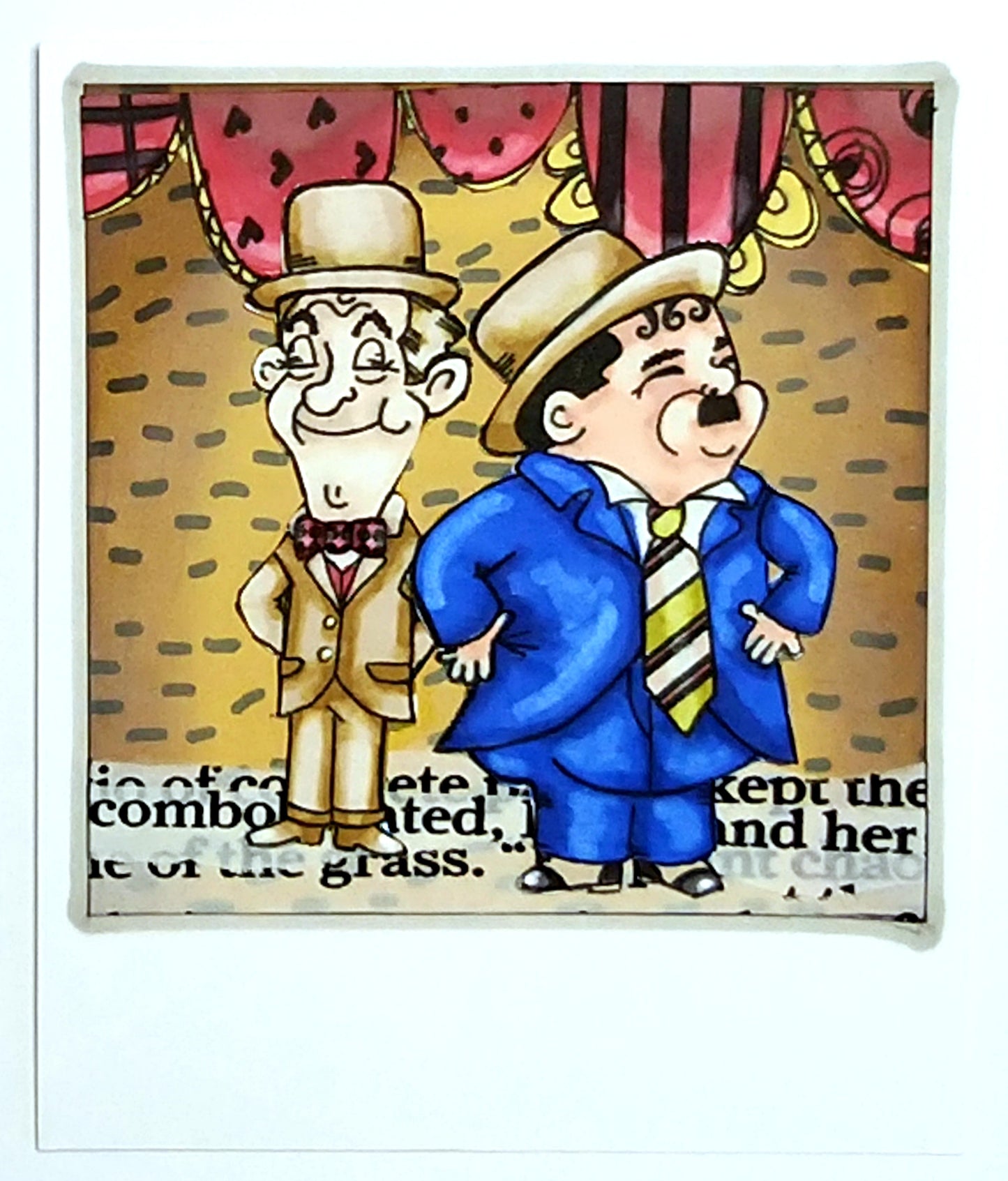 TP-474 - A7 Clear Stamp Set - Stan & Ollie
