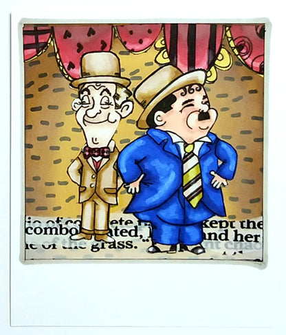 TP-474 - A7 Clear Stamp Set - Stan & Ollie