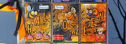 #TP-1301 - A7 Stamp Set - Creepy Crawlies