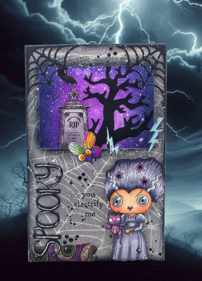 AALL & Create Pack of 2x EP-94 - Ephemera Die-Cuts - Creepy Curiosities