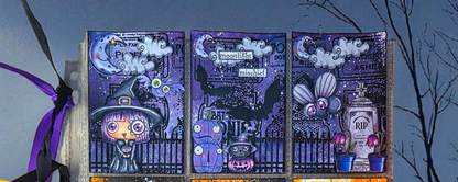 AALL & Create Pack of 2x EP-94 - Ephemera Die-Cuts - Creepy Curiosities