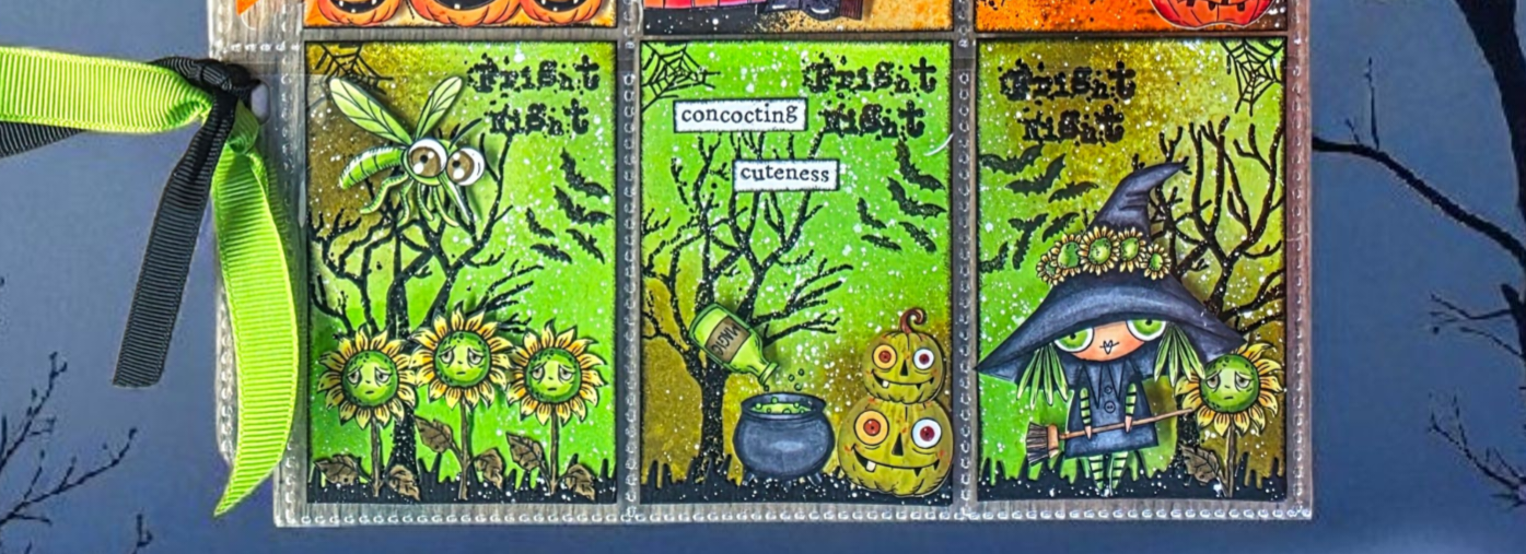 #TP-1301 - A7 Stamp Set - Creepy Crawlies
