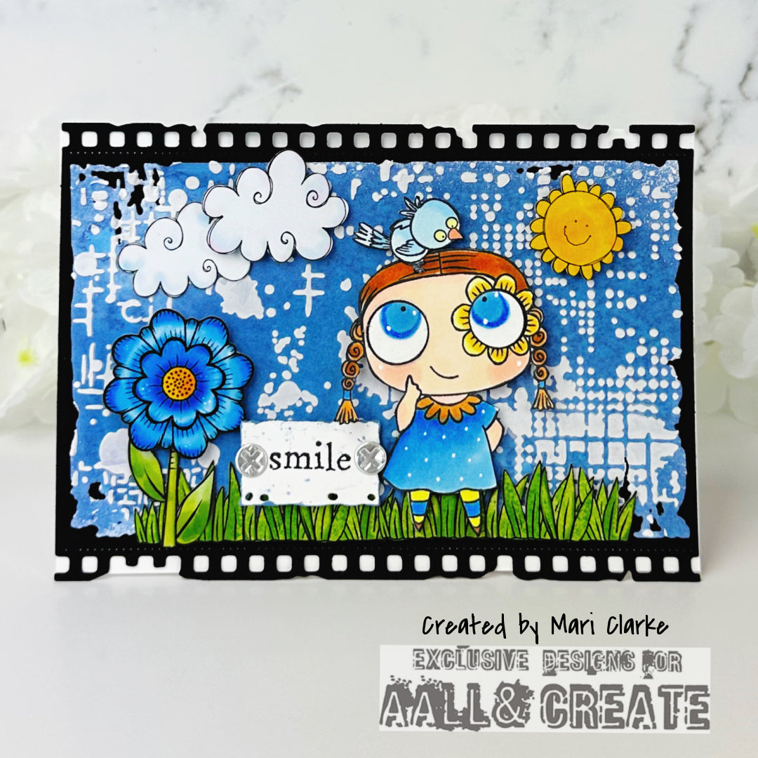 #TP-1283 - A7 Stamp Set - Happiness Is