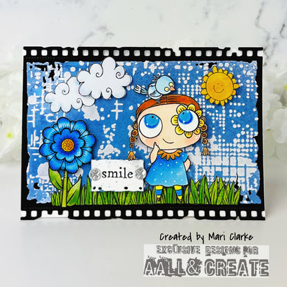 #TP-1283 - A7 Stamp Set - Happiness Is
