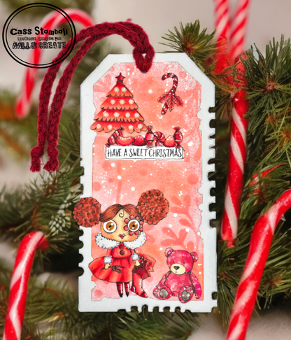 #1190 - A7 Stamp Set - Sweet Christmas