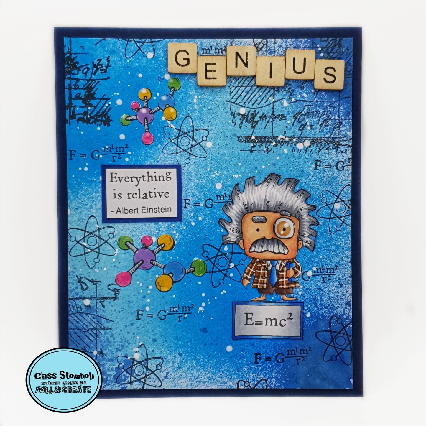 TP-958 - A7 Stamp Set - Albert Einstein