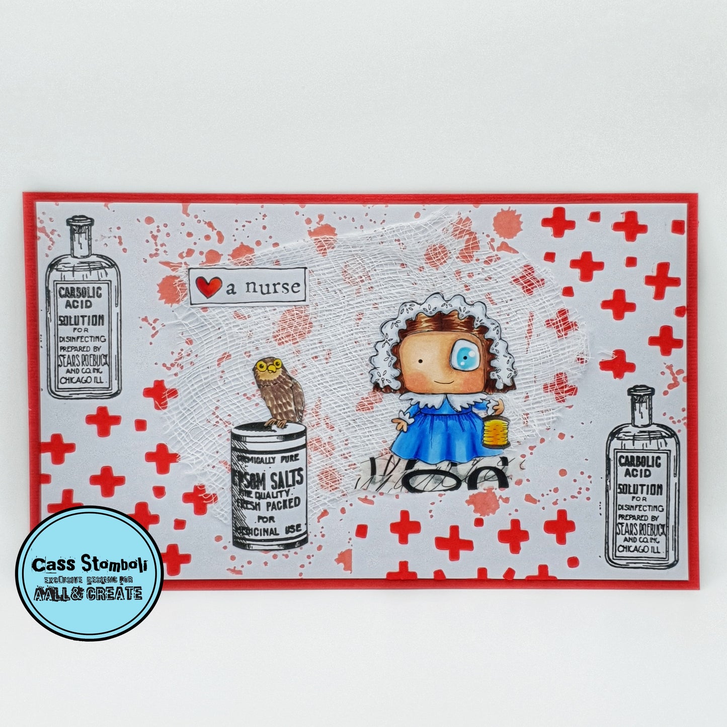 #959 - A7 Stamp Set - Florence Nightingale