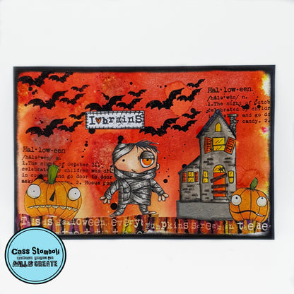 TP-954 - A7 Stamp Set - I Love Brains