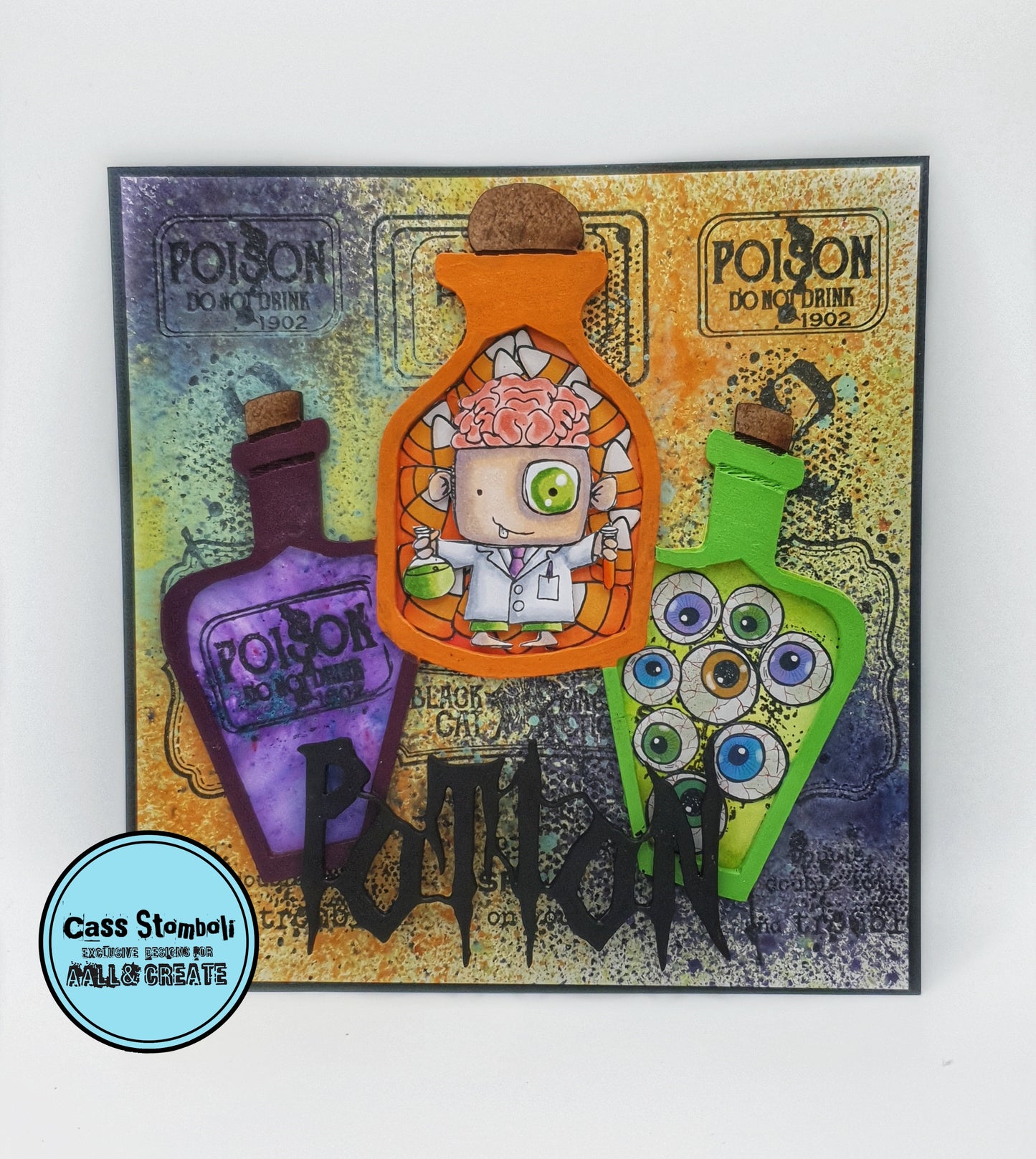 TP-957 - A7 Stamp Set - Weird Science