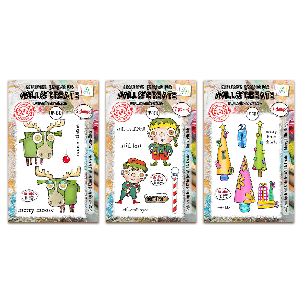 Janet Klein Merry Little Things Stamp Bundle