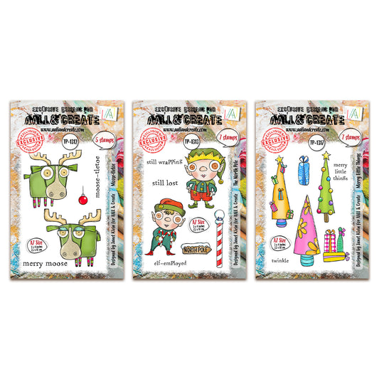 Janet Klein Merry Little Things Stamp Bundle