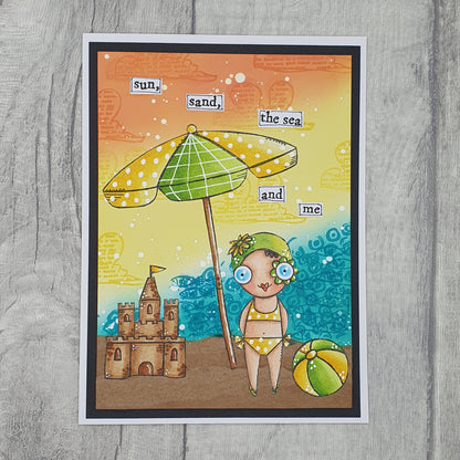 #860 - A6 Clear Stamp Set - Beachfront