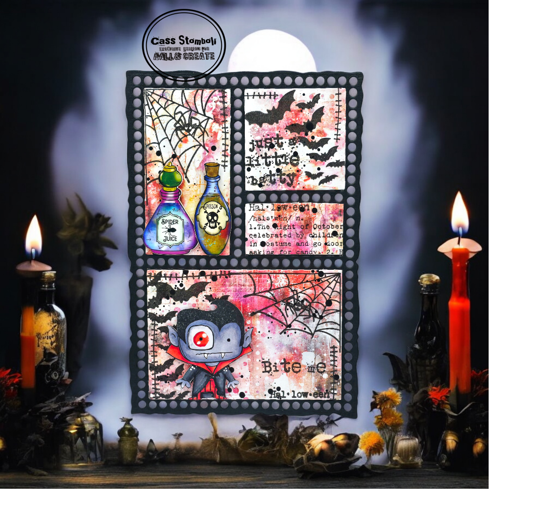 AALL & Create Pack of 2x EP-64 - Ephemera Die-Cuts - Tricksters Elixirs