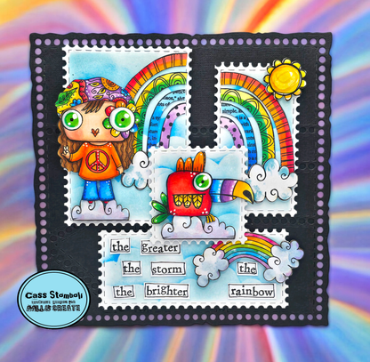 #61 - A6 Ephemera Die-Cuts - Lollipop Land