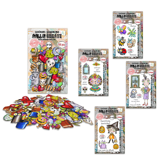 ZOMBDee A7 Stamp & Ephemera Bundle