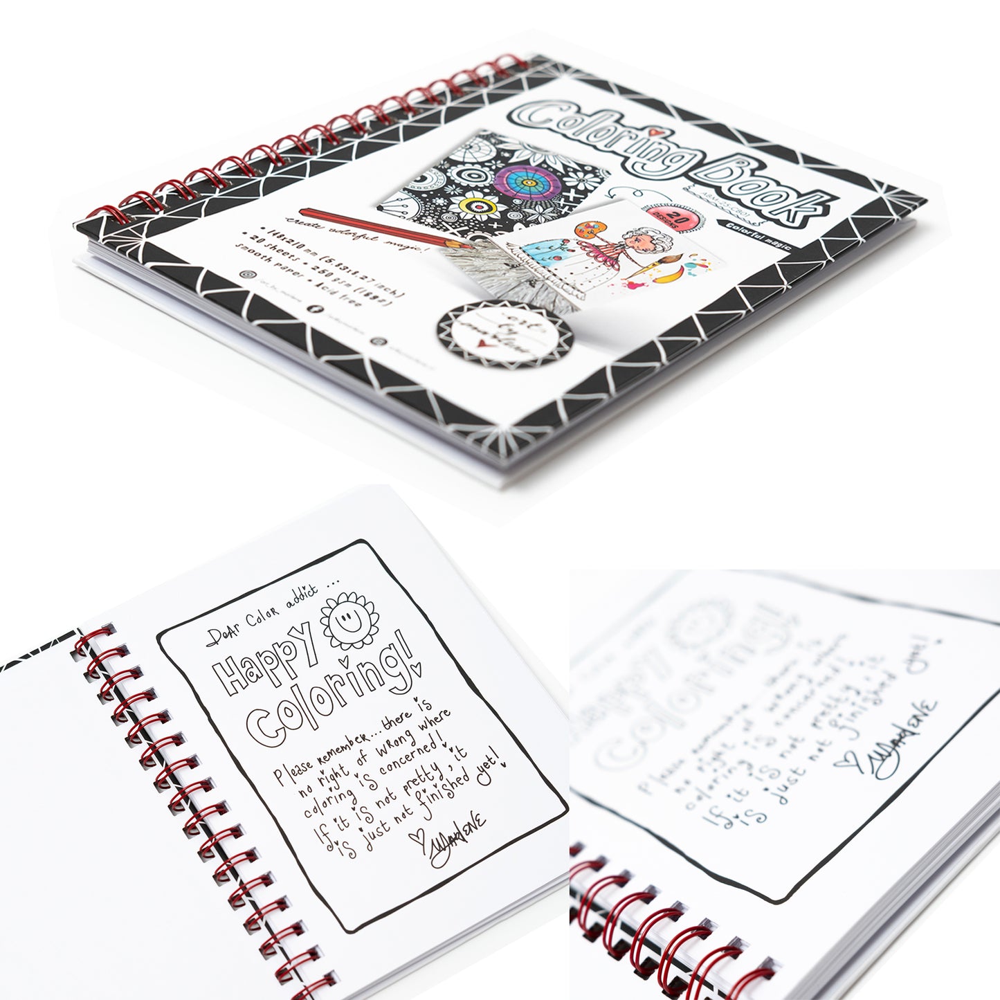 Art By Marlene Coloring Book Colorful Magic