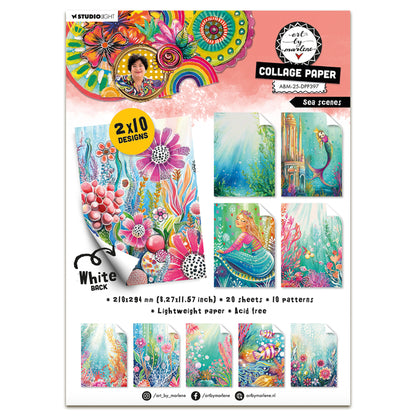 Art By Marlene Collage Paper Sea Scenes