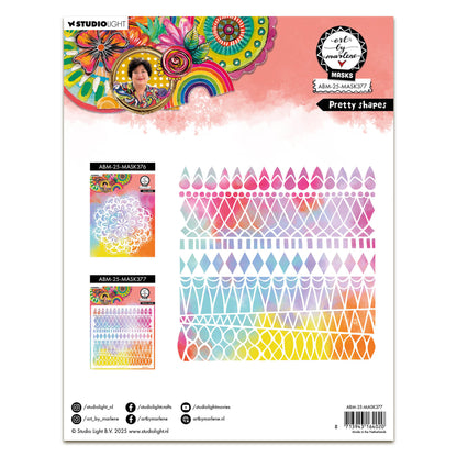 Art By Marlene Mask Pretty Shapes