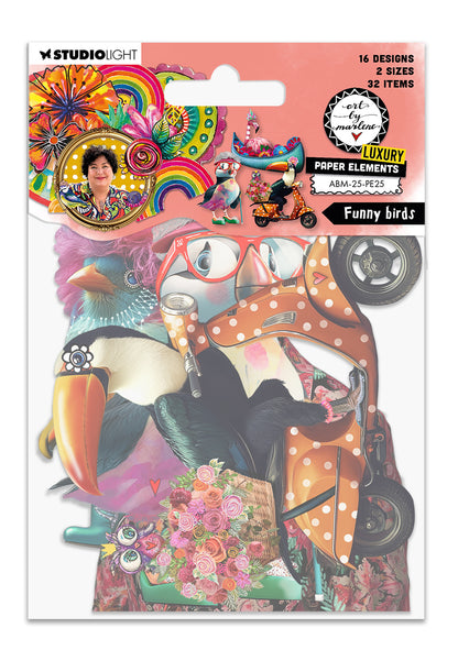 Art By Marlene August 2025 Paper Elements Bundle
