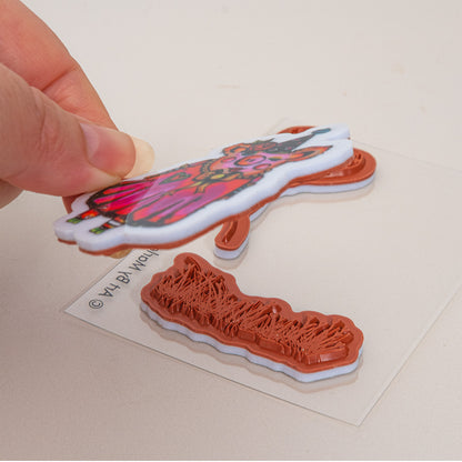 Art By Marlene Cling Rubber Stamp - Sweetie Pie