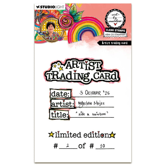 Art By Marlene Clear Stamp Artist Trading Card
