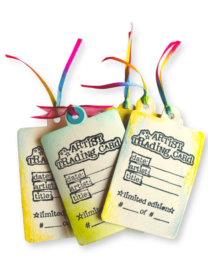 Art By Marlene Clear Stamp Artist Trading Card