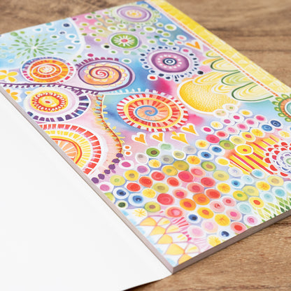 Art By Marlene Collage Paper Pad Color-happy