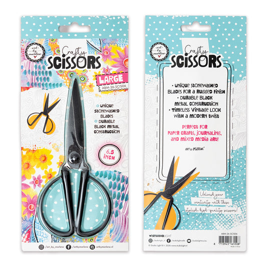 Art By Marlene Scissors Stone washed 6,5 inch Art by Marlene 0x0x0mm 1  Piece