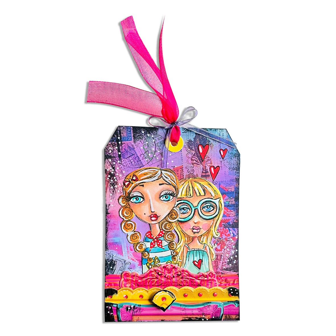 Art By Marlene Clear Stamp Fabulous girls
