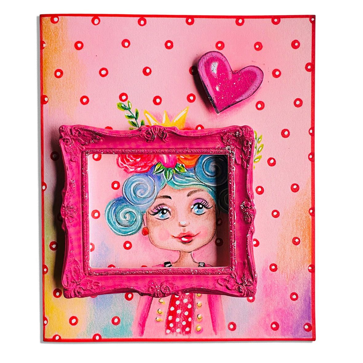 Art By Marlene Clear Stamp Fabulous girls