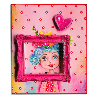 Art By Marlene Clear Stamp Fabulous girls