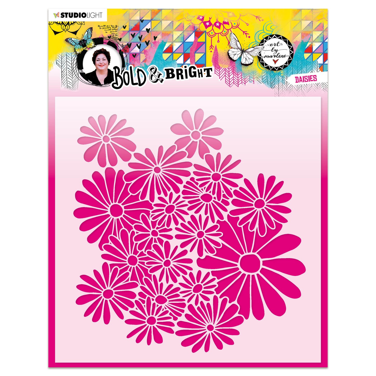 Art By Marlene Bold & Bright Mask Daisies