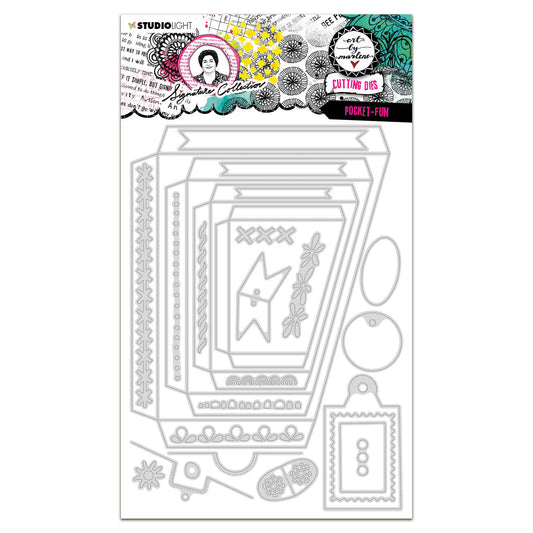 Art By Marlene Signature Collection Cutting Dies Pocket-Fun