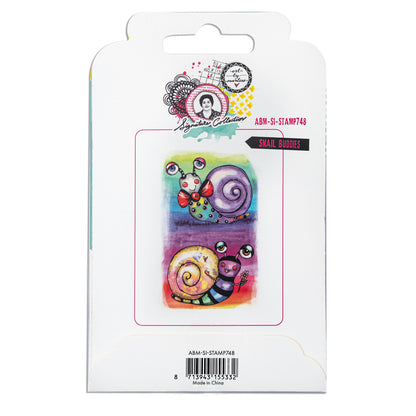 Art by Marlene Cling Stamp Snail buddies Signature Collection