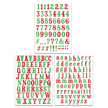 Arden Creative Studio Vintage Christmas Alphabet Stickers