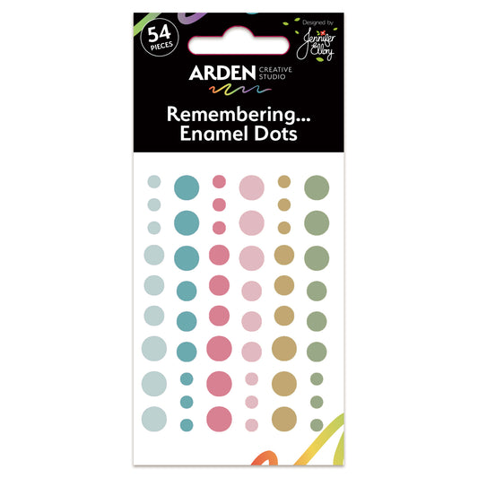 Arden Creative Studio Remembering... Enamel Dots