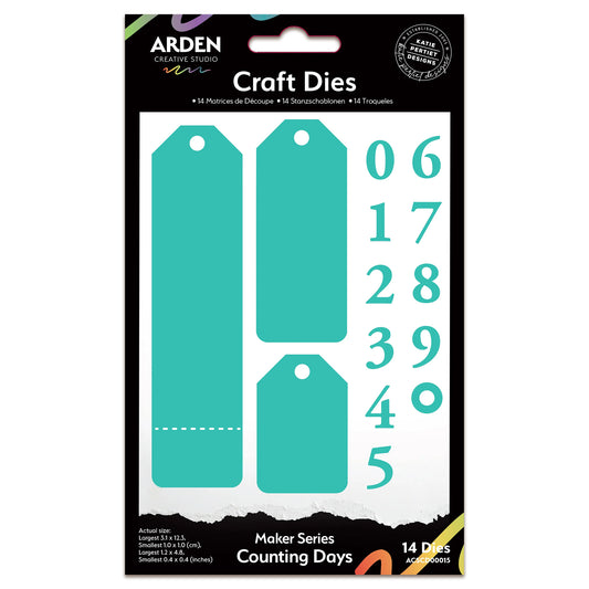 Arden Creative Studio Maker Series Counting Days Craft Die Set