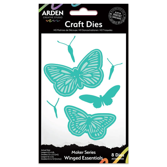 Arden Creative Studio Maker Series Winged Essentials Craft Die Set