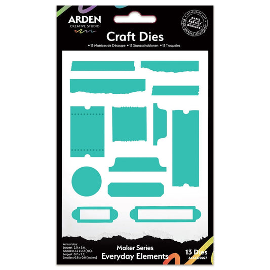 Arden Creative Studio Maker Series Everyday Elements Craft Die Set